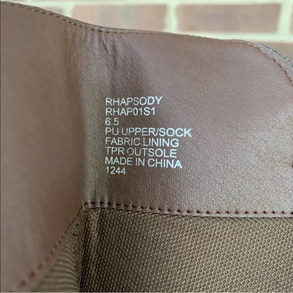 Steve Madden Women’s Rhapsody fabric brown knee high boots US 6.0 NEW - Picture 11 of 11